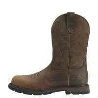 ARIAT - Groundbreaker Pull-On - Steel Round Toe - Brown - 10EE