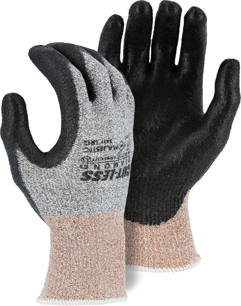 MAJESTIC - Cut Less with Dyneema Seamless Knit Glove with Polyurethane Palm Coating